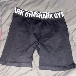 Gym shark biker shorts